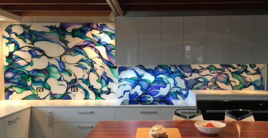 Kitchen splashback