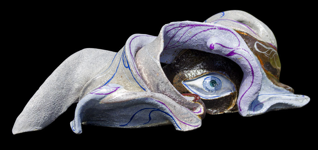 Change your perception ceramic sculpture