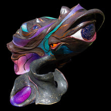 Load image into Gallery viewer, Insomnia Toad ceramic with many eyes