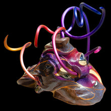 Load image into Gallery viewer, Colourful sculpture of ASD and ADHD