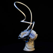 Load image into Gallery viewer, Ceramic sculpture with aluminium details