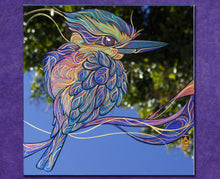Load image into Gallery viewer, Kookaburra painted on mirror