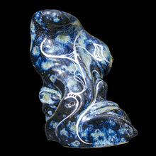 Load image into Gallery viewer, Blue torso ceramic figurine