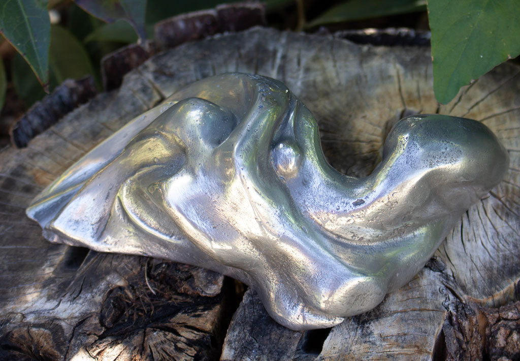 Pewter sculpture