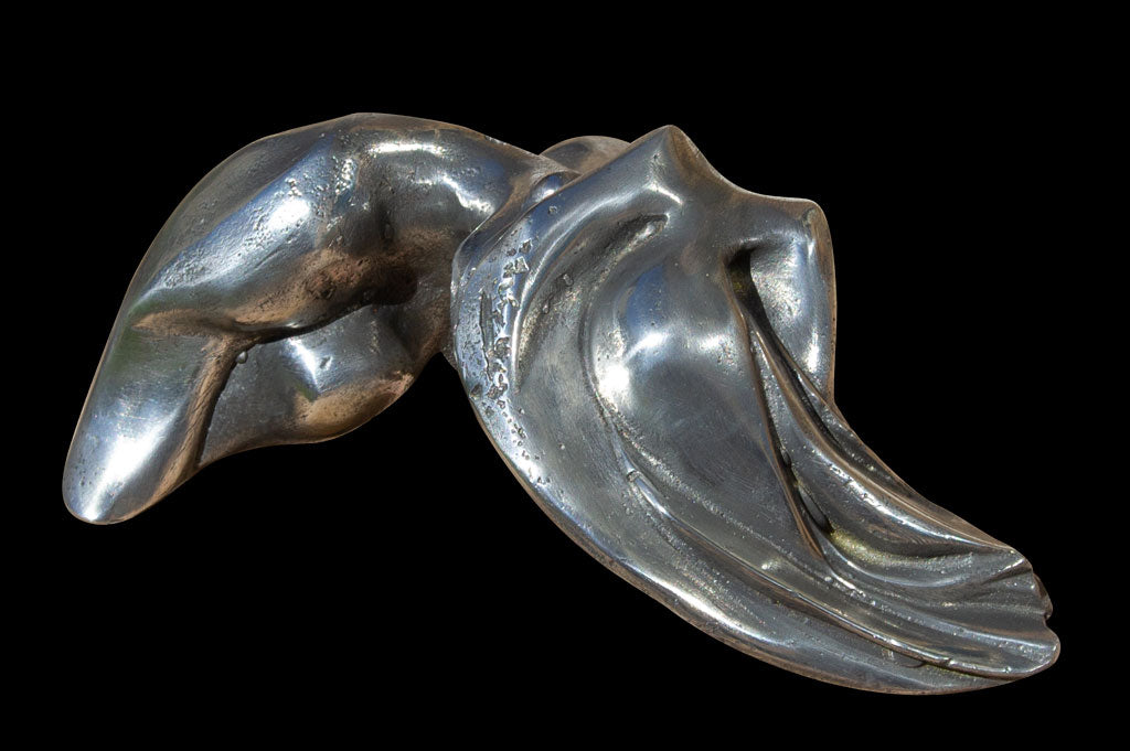 pewter sculpture of Gaia and Uranus